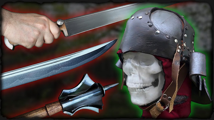 Could a Leather Helmet Save Your Life? - Real Test: Swords, Mace, Rugger...