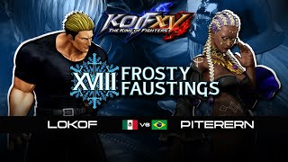 KOF XV 🇲🇽 LOKOF vs PITERERN 🇧🇷 TOP4 Losers | Frosty Fausting XVIII 2026 | THE KING OF FIGHTERS XV 