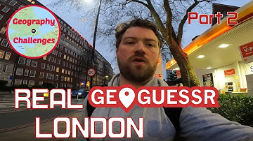 Real Geoguessr: Getting to 5 random locations (London, Part 2)