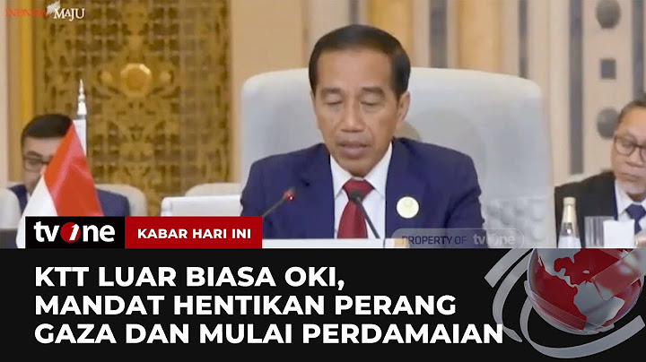 Jokowi Bertolak ke AS Usai KTT OKI | Kabar Hari Ini tvOne