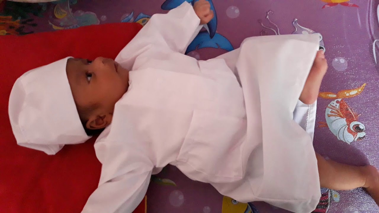  Baju  Gamis Bayi  1 Bulan  SYAHDAN YouTube