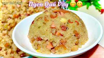 Nó Ngon Đến Mức Không Thể Ngừng Ăn😋 Xôi Mặn Thập Cẩm Nhanh Gọn Lẹ- Mixed sticky rice