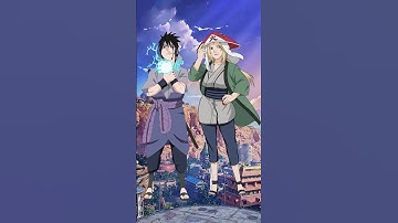 Who is stronghest ? Sasuke vs Tsunade . #naruto #anime #tsunade #sasuke
