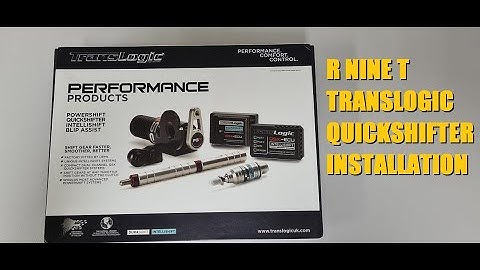 R Nine T Translogic quickshifter installation.