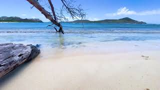 Soothing sounds of Rippling Water ||  Coastal Breeze on a Tropical Island