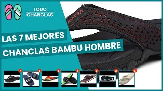 Chanclas bambu hombre: descubre las 7 mejores que hay en amazon