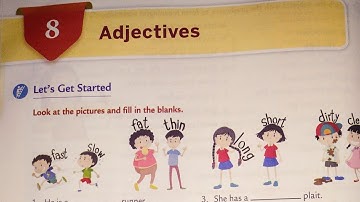 Adjectives | Ch-08 | Class-IV | Part-01 | Collins English grammar and composition book