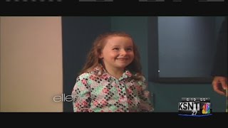 Council Grove girl back on 'Ellen'