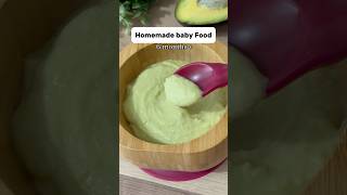 Creamy Baby Purée with Avocado, Rice & Egg Yolk – Homemade Baby Food Recipe