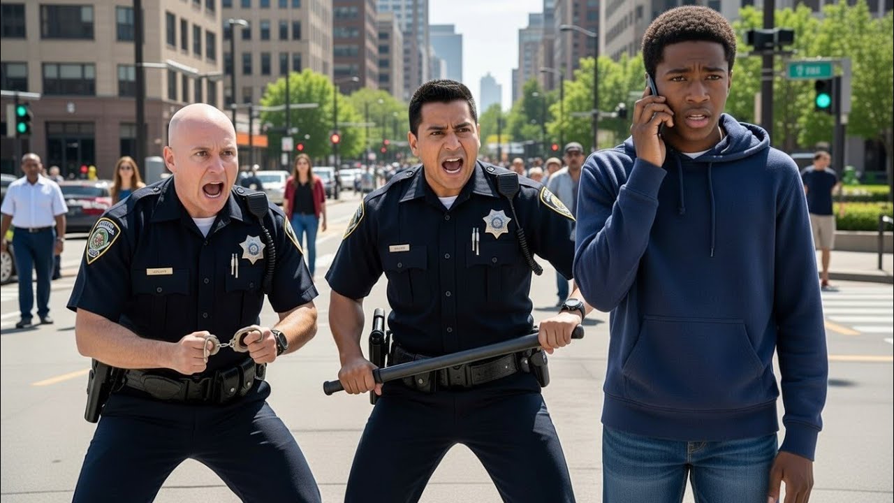 Policías Tiran al Suelo a un Adolescente Negro… y se Paralizan Cuando el FBI los Rodea