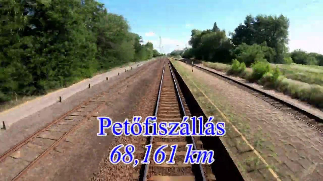 The Line Cegléd - Szeged (Nr. 140) 2019 4k