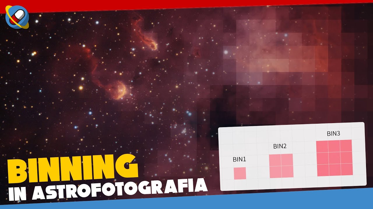 Il BINNING in ASTROFOTOGRAFIA: quando utilizzarlo, differenze tra CCD e CMOS e vantaggi/svantaggi