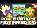 Pokemon Home is.... Weird - First Impressions