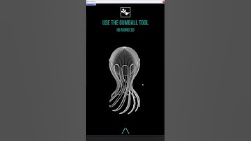 Gumball tool in RHINO 3D Tutorial FOR BEGINNERS #shorts