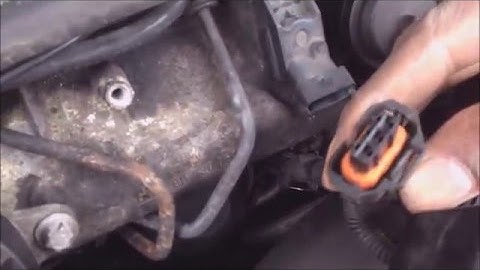 Change Manifold Absolute Pressure Sensor (MAP Sensor)