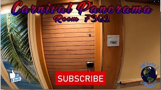 Carnival Panorama Room Review 7362