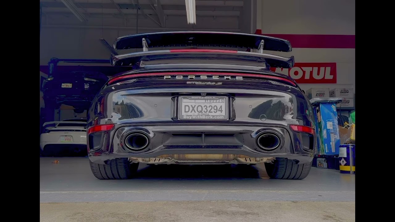 RedStar Exhaust Porsche 992 911 Turbo S Catbypass with Stage 2 Tune