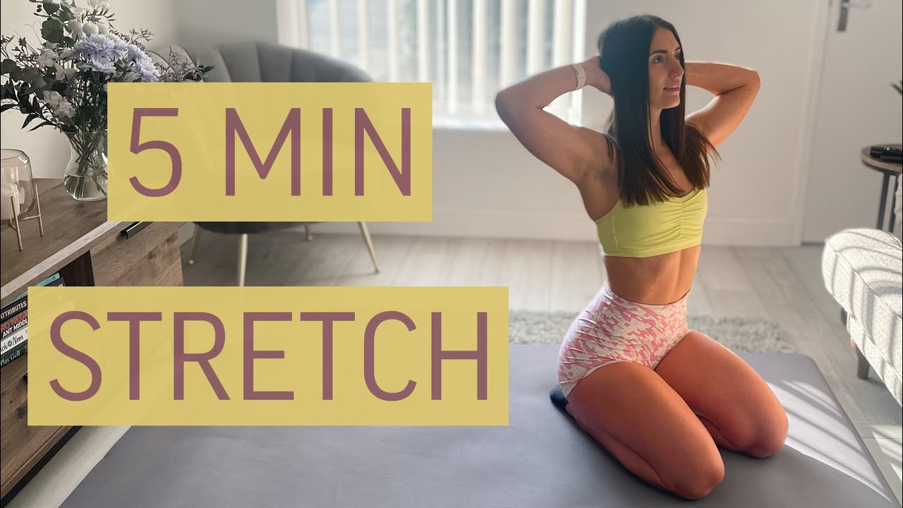 An everyday 5 MIN STRETCH ROUTINE - Full Body For Basic Flexibility ...