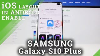 How to Download and Install iOS Launcher in SAMSUNG Galaxy S10 Plus – Apple Menu screenshot 4