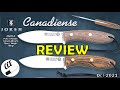 Review of the Joker Canadiense  - (Model CM114)  Bushcraft Survival knife