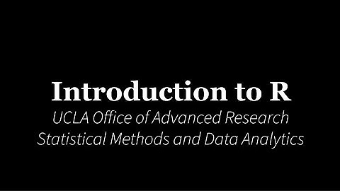 Introduction to R