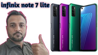 Infinix note 7 lite unboxing voilet Colour Urdu and Hindi