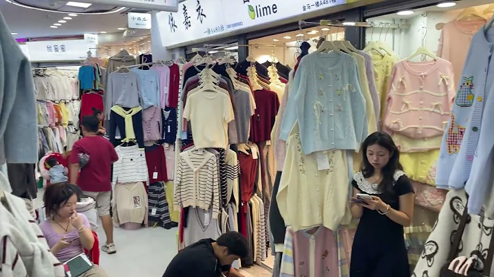 NO.1 CHINA CLOTHING WHOLESALE MARKET Guangzhou Shahe Jinma  2025.8【4K】#fashion  #wholesale