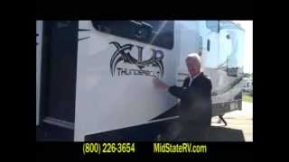 Celebrity 2012 Forest River  XLR Thunderbolt 380AMP Toy Hauler Net Worth