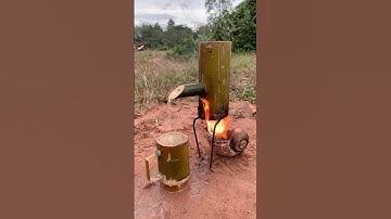 Survival Skills: Steam Distiller for Dirty Water in Extreme Conditions #camping #bushcraft #outdoors