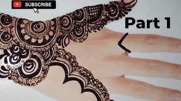 Henna Classes Part 1  introduction to Basic Henna Elements  Henna Classes By Thouseens Learn henna