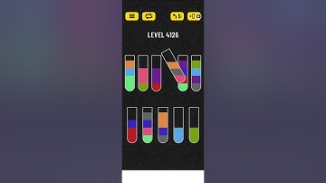 water sort puzzle level 4126