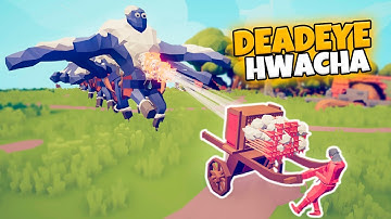 DEADEYE HWACHA VS EVERY FACTION | TABS MODDED GAMEPLAY