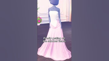 GETTING ALL THE SUMMER ITEMS IN DTI!! #dresstoimpress #roblox #dti #shorts