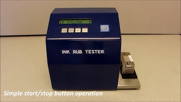 TMI - 10 18 Digital Ink Rub Tester