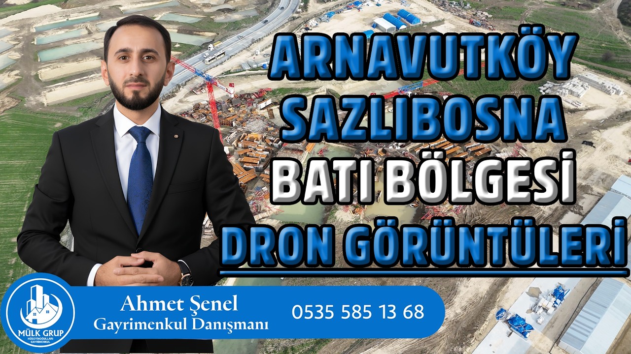 Sazlıbosna Batı Bölgesi | Dron Görüntüleri
