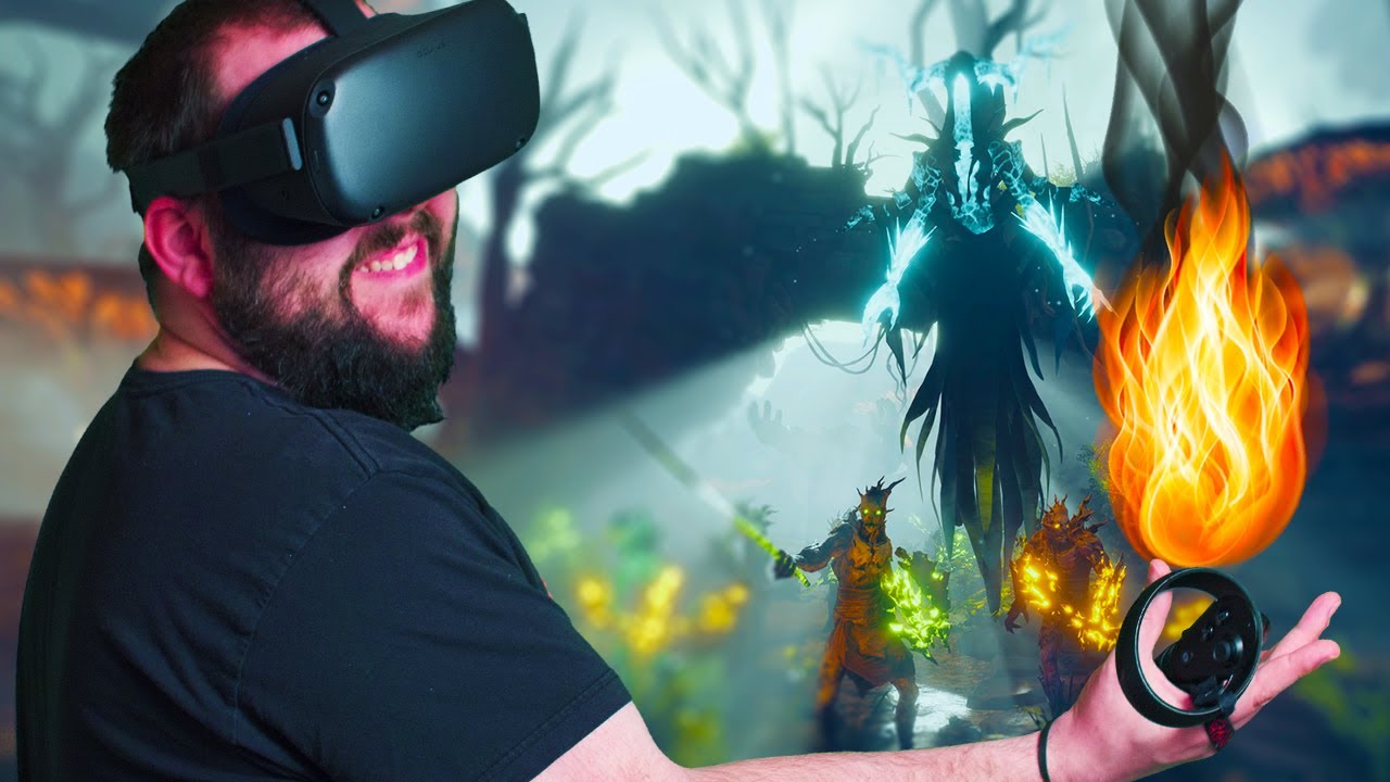 The Wizards VR Dark Times Gameplay AWESOME NEW WIZARD VR GAME YouTube