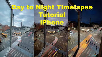 Tutorial - Day to Night Time Lapse on Phone | iPhone 12 and Skyflow app #shorts