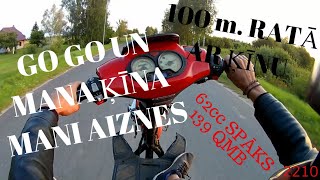 VASARAS PIEDZĪVOJUMI 2019:100 METRI AR ĶĪNU RATĀ.