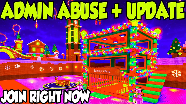 🔴 ADMIN ABUSE + CHRISTMAS UPDATE LIVE! | STEAL A BRAINROT (Roblox) #Stealabrainrot #livestream