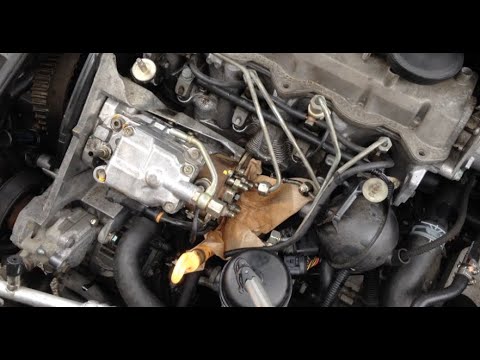 DIY: Jetta MK4 TDI Injection Pump Removal - YouTube