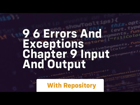 9 6 errors