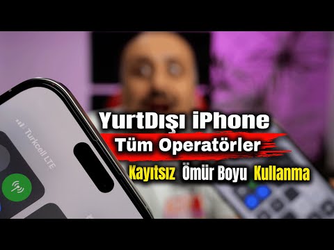 Yurtdışı iPhone'lar için
