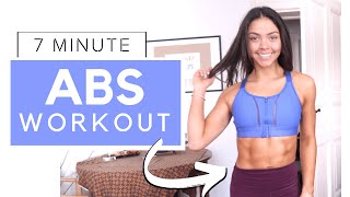 VANESSA BAUER || ISOLATION WORKOUT || 7 MINUTE ABS WORKOUT