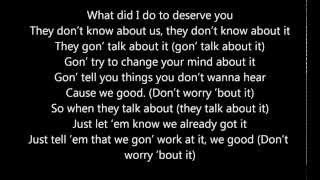 Chris Brown Ft Aaliyah - Don't Think They Know (Lyrics on Screen) chords