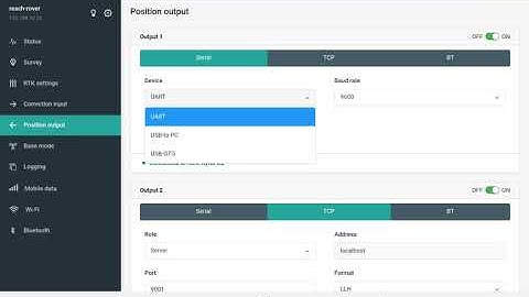 Configuring an Emlid RS2 to communicate with an EASY LOCATOR PRO HDR.