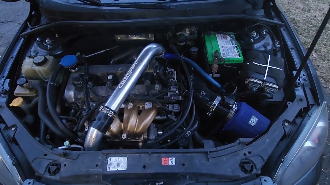 Mazdaspeed3 CST6 Freaktune no cat straight dump 1st start