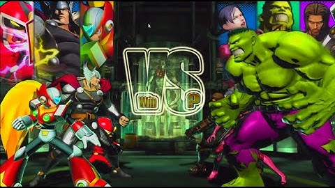 Ultimate Marvel vs Capcom 3 Zero+Thor+Viewtiful Joe vs Hulk+Jill+Spencer