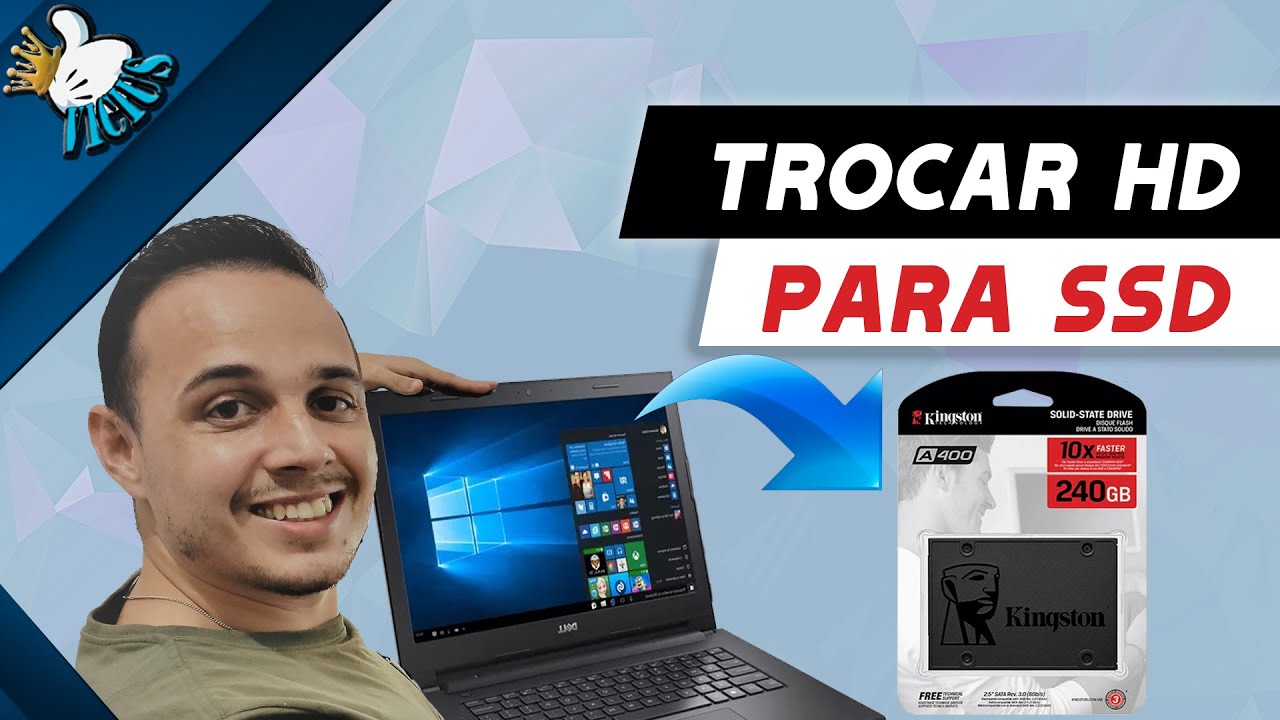 HD PARA SDD SEM TER QUE FORMATAR O PC - TUTORIAL PASSO A PASSO. - YouTube