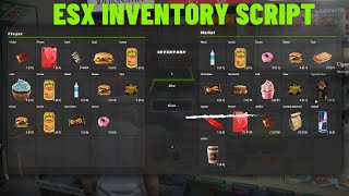 Esx inventory script | Fivem Script | GTA 5