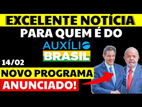 SAIU ÓTIMA NOTÍCIA para quem recebe AUXÍLIO BRASIL e fez EMPRÉSTIMO! Novo Programa anunciado